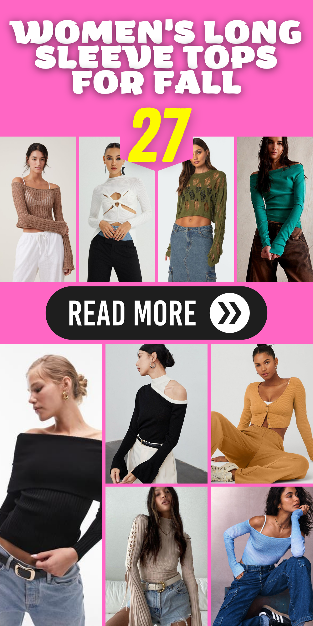 27 Women's Long Sleeve Tops for Fall: Cozy and Fashionable Ideas