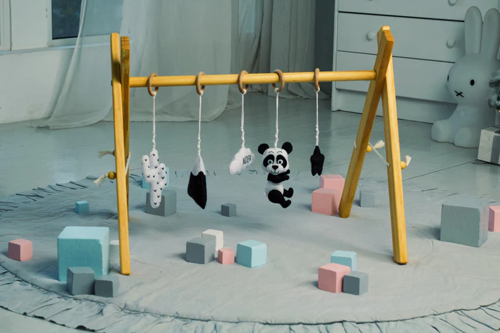 Embracing Simplicity: Monochrome Baby Play Space