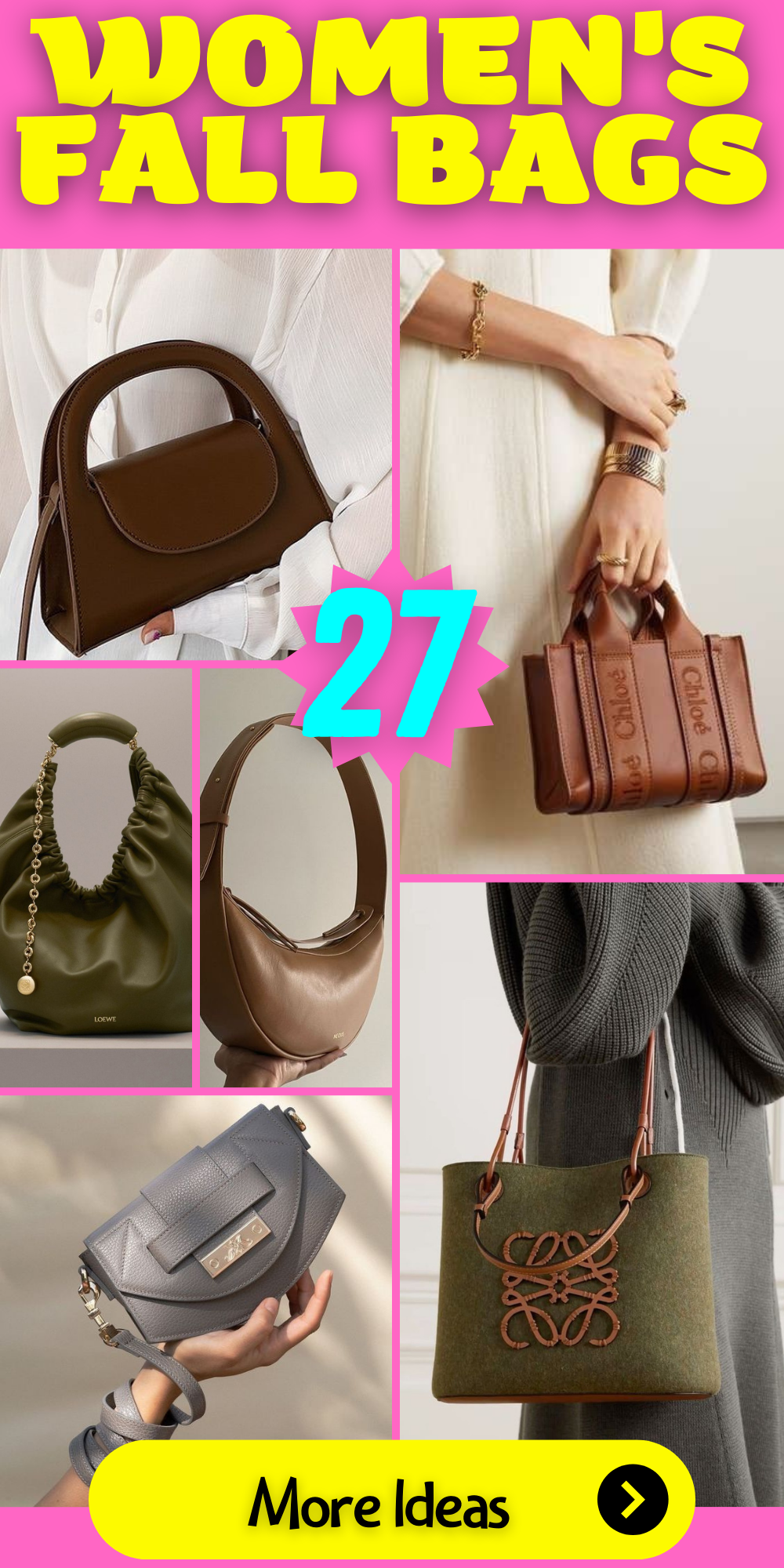27 Stylish Women's Fall Bag Ideas