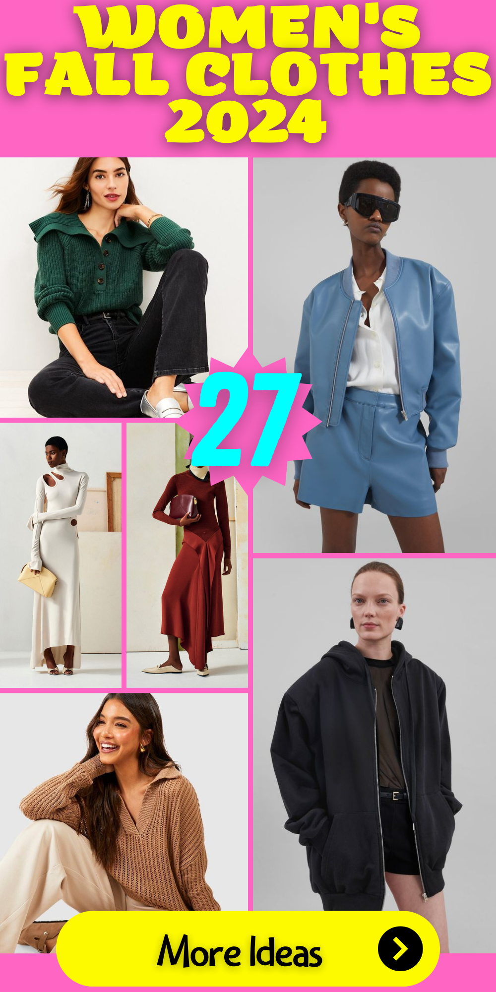 27 Trendy Women's Fall Clothes for 2024: Must-Have Fashion Ideas