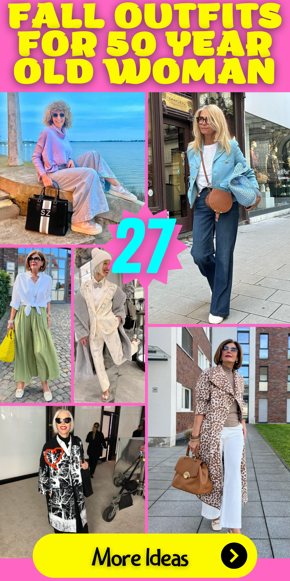 27 Fall Outfits for 50-Year-Old Women: Trendy, Casual, and Classy Ideas