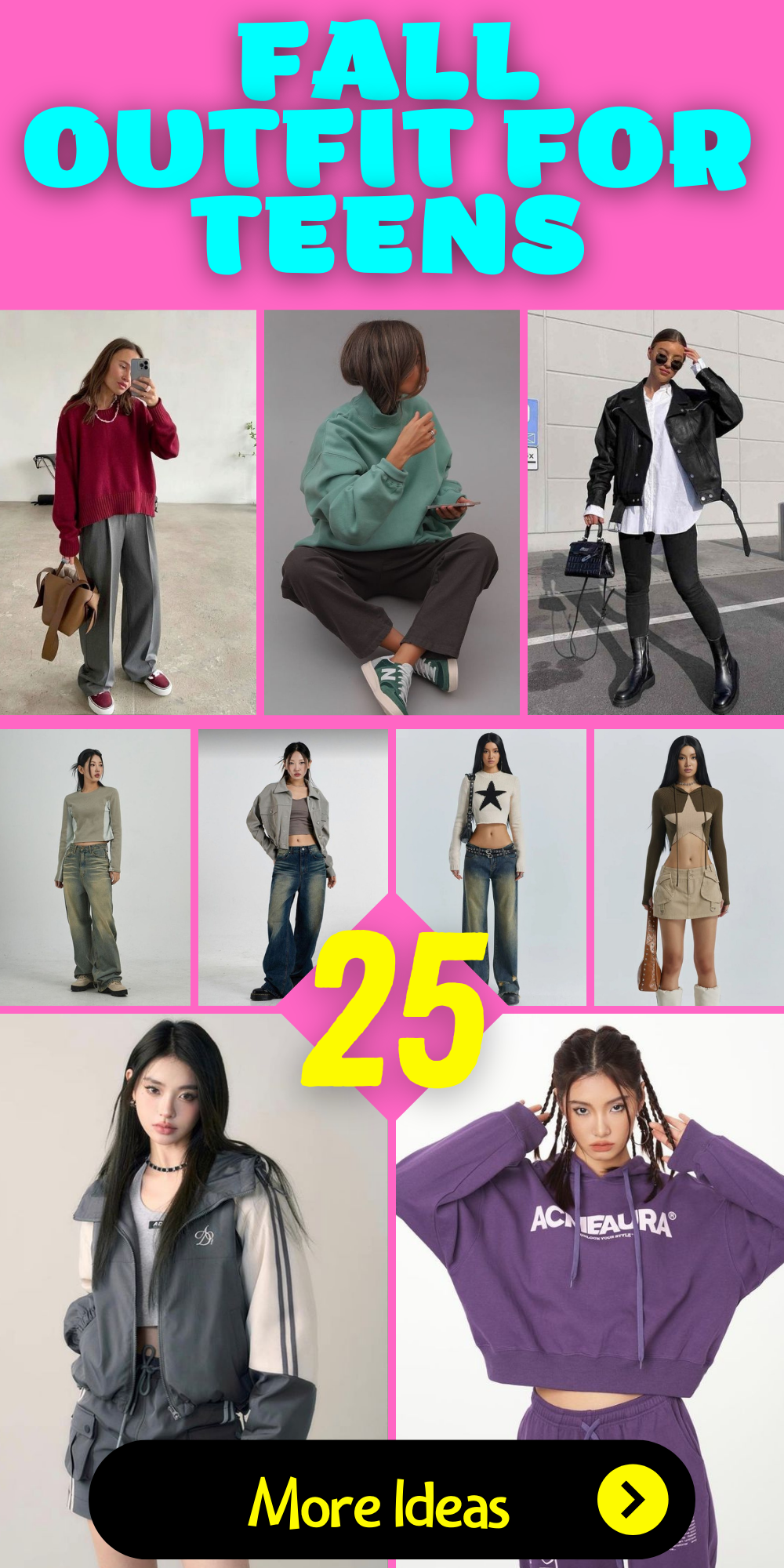 25 Trendy Fall Outfit Ideas for Teens