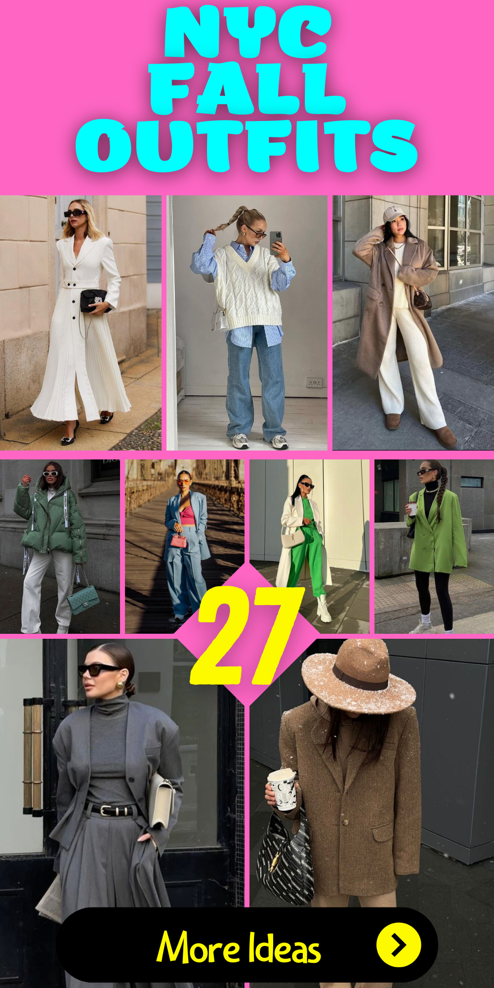 NYC Fall Outfits: 27 Trendy Ideas to Elevate Your Autumn Style