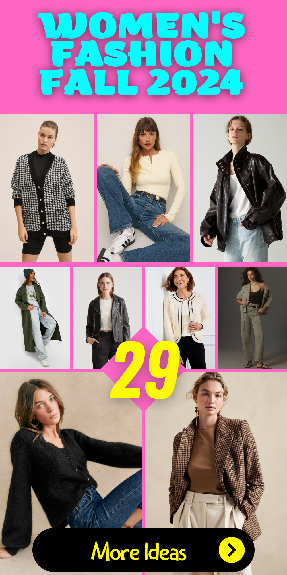 Women's Fashion Fall 2024: 29 Ideas for a Stylish Season