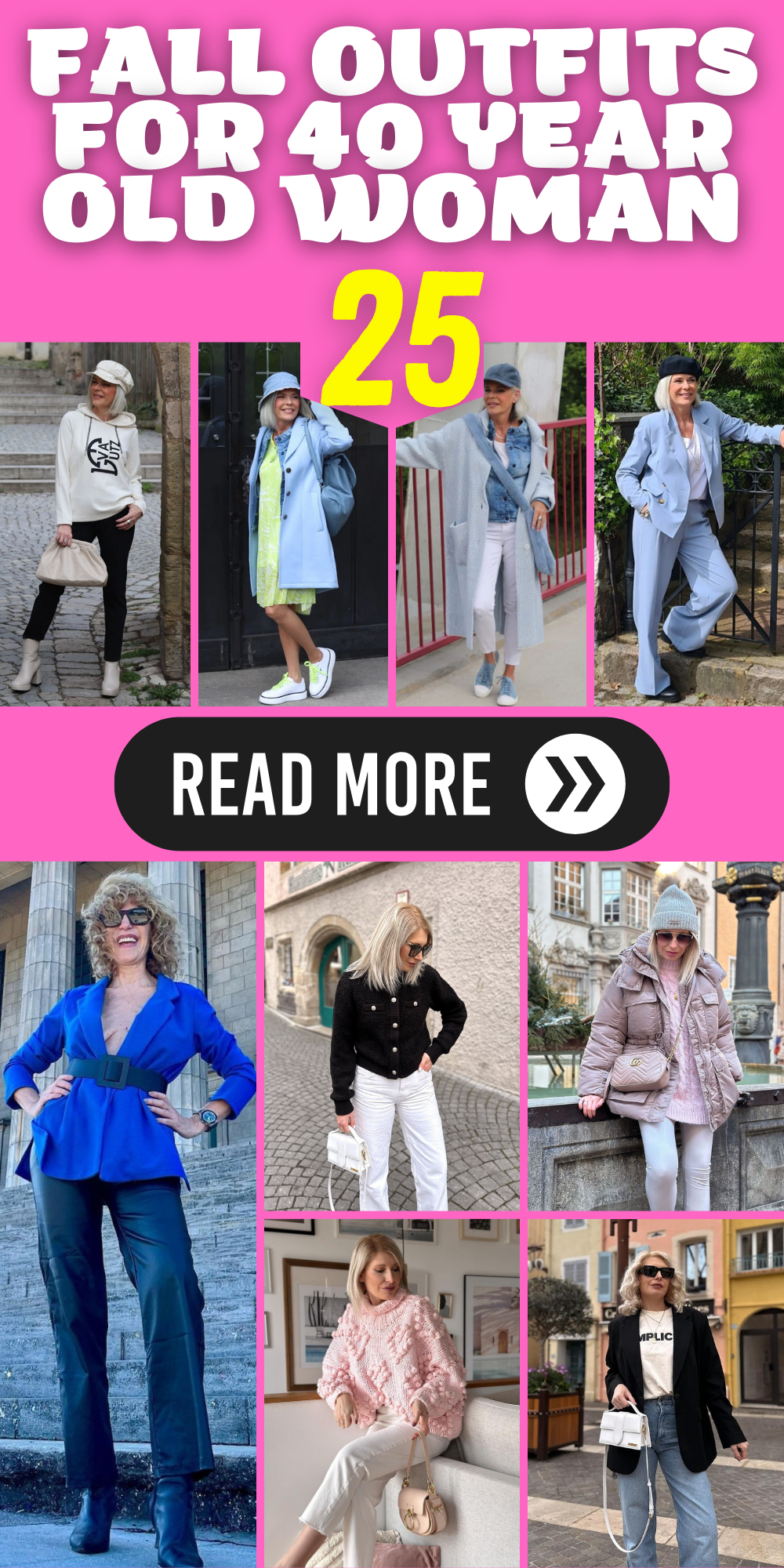 25 Fall Outfits for 40-Year-Old Women: Stylish Ideas to Try This Season