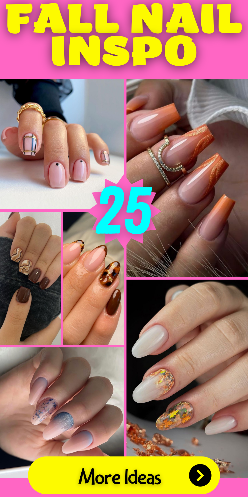 25 Unique Ideas for Fall Nail Inspo: Your Nails in the Spotlight