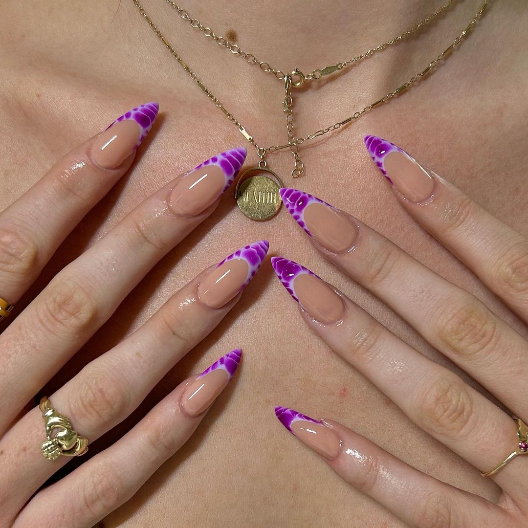 Purple Fall Nails 2024: 27 Ideas for a Stylish Season