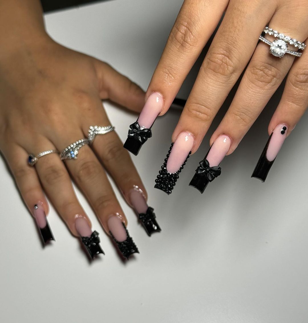 27 Stunning Ideas for Long Fall Nails 2024