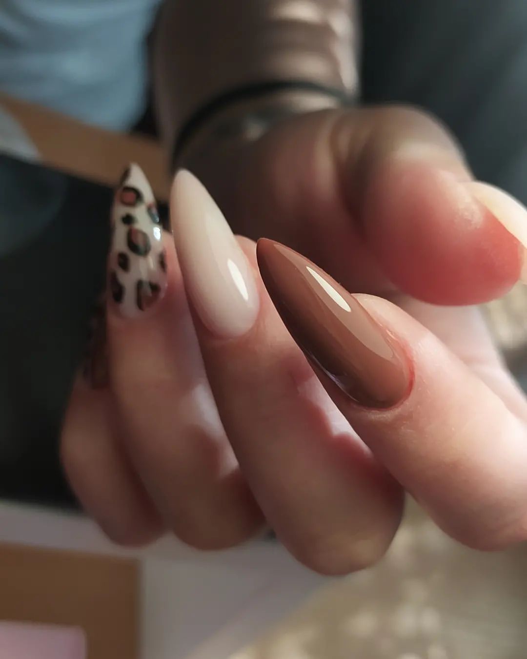 29 Ideas for Almond Shape Fall Nails