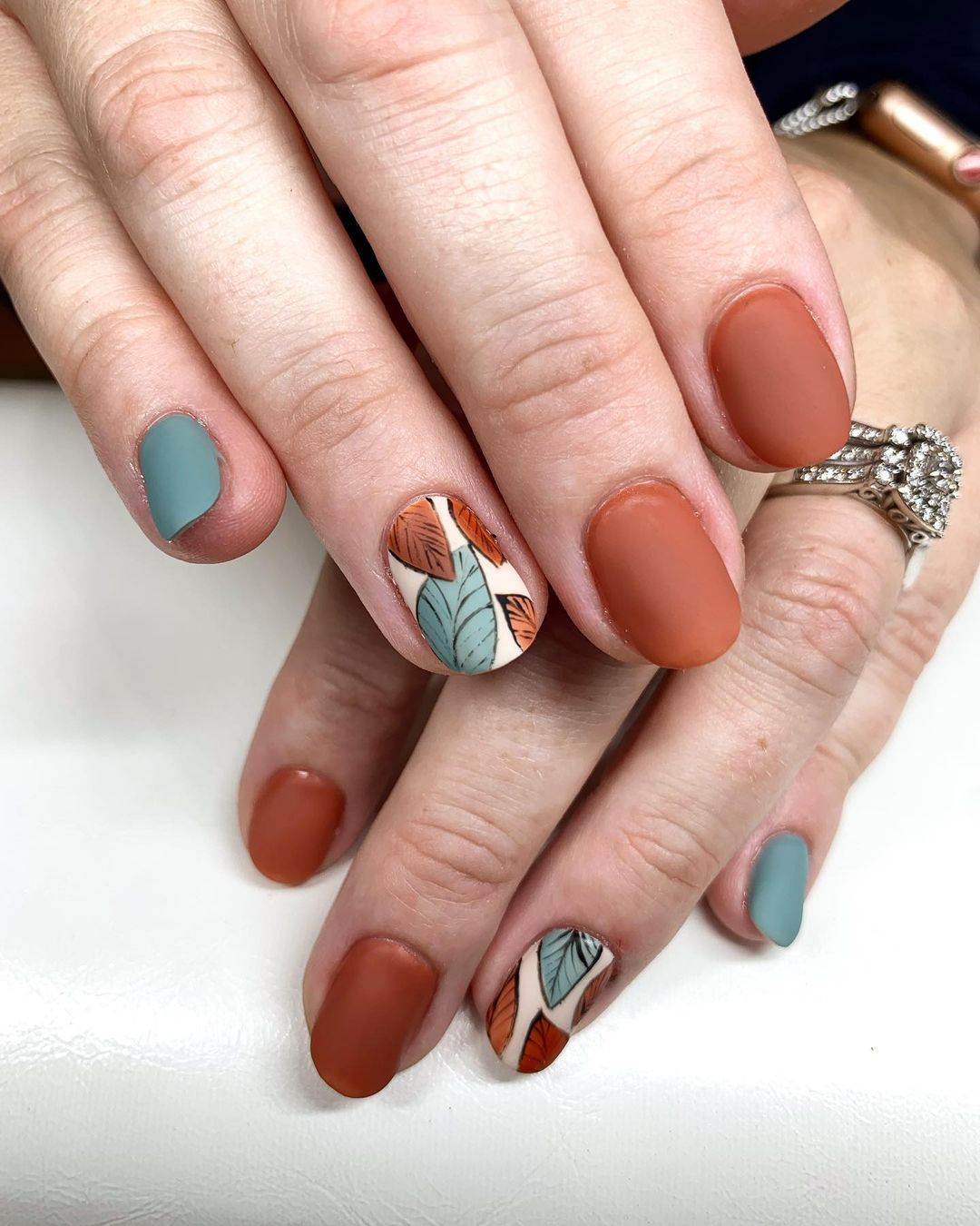 27 Ideas for Fall Themed Nails