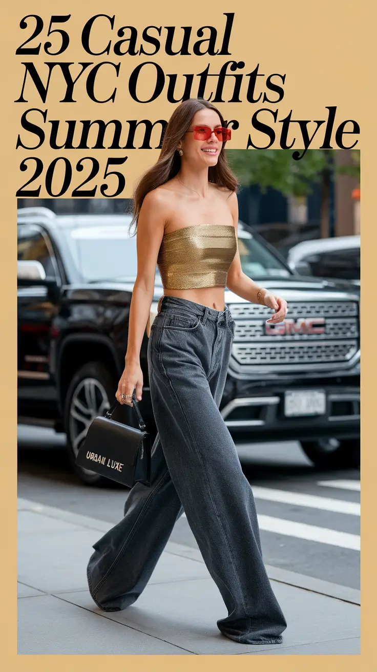 25 Casual NYC Outfits to Nail Summer Style 2025 Like a Local