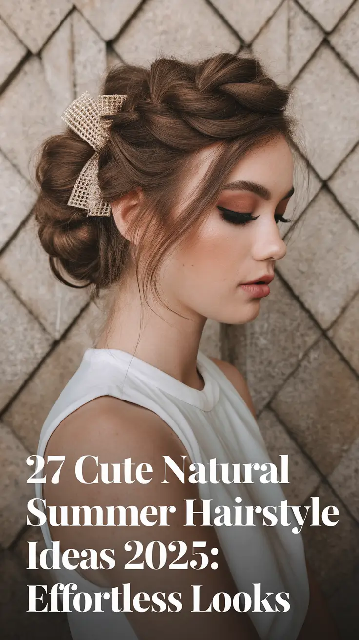 Cute Natural Summer Hairstyle Ideas 2025: Effortless Looks for Every Hair Type
