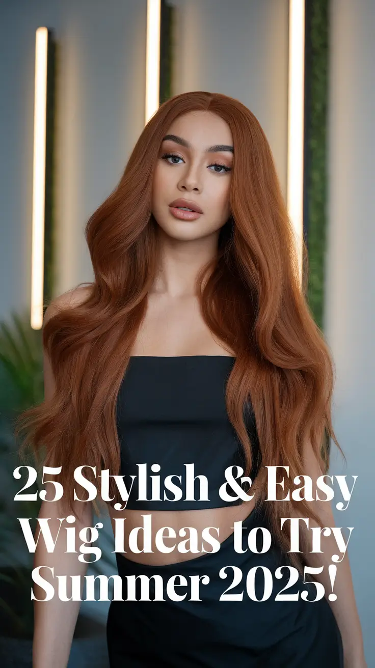 Stylish & Easy Wig Ideas to Try Summer 2025! – Fresh Hairstyles for Every Vibe