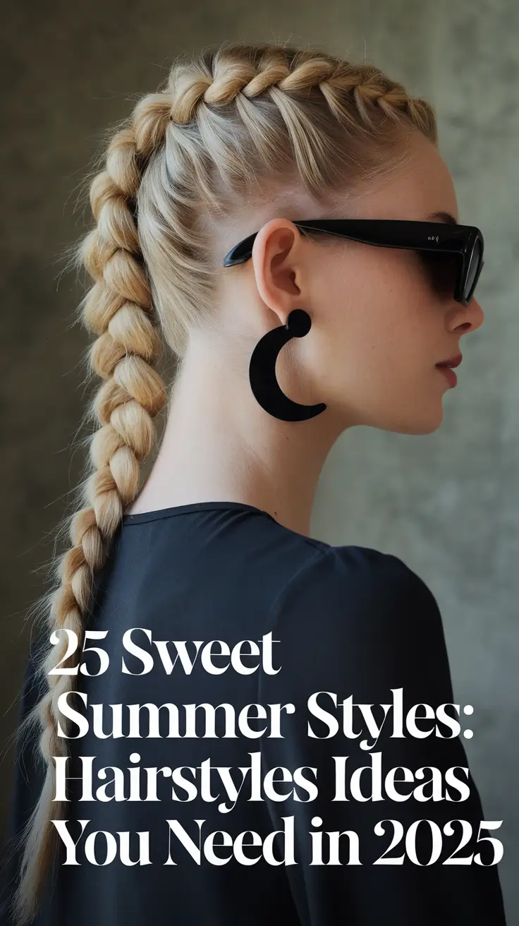 25 Sweet Summer Hairstyles You Need to Try in 2025