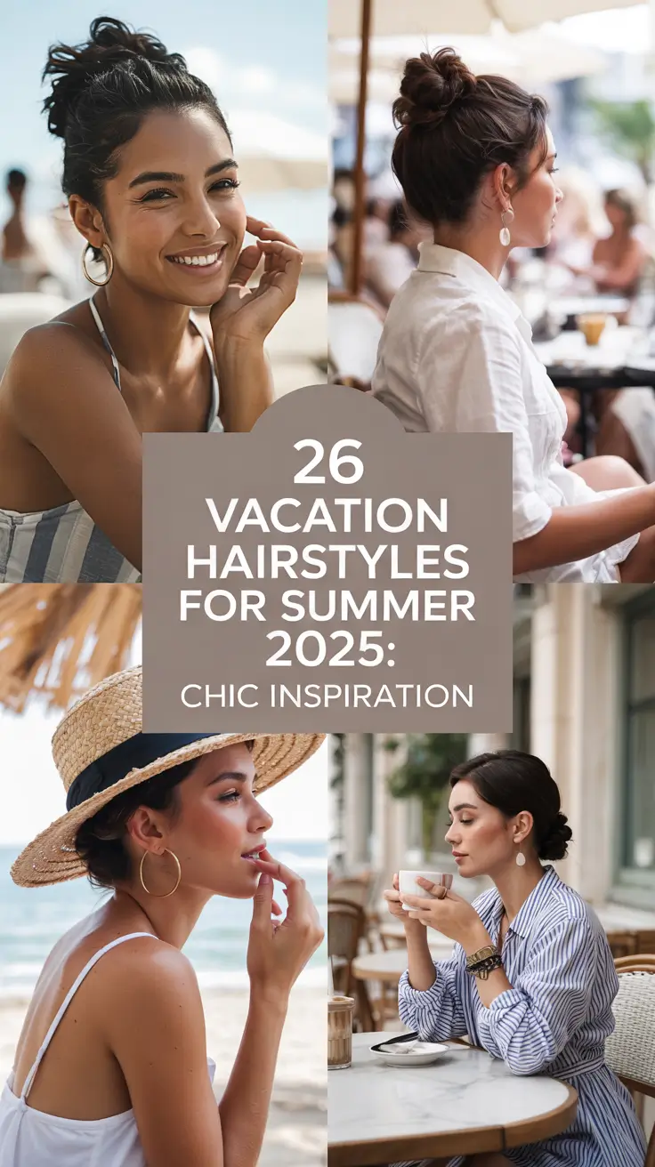 Vacation Hairstyles for Summer 2025: Chic Inspiration for Every Hair Type and Mood