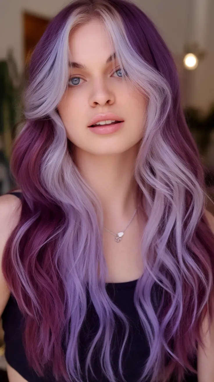 Summer Highlights Ideas 2025: Beautiful Accents Lavender Dip Lights with Ethereal Energy