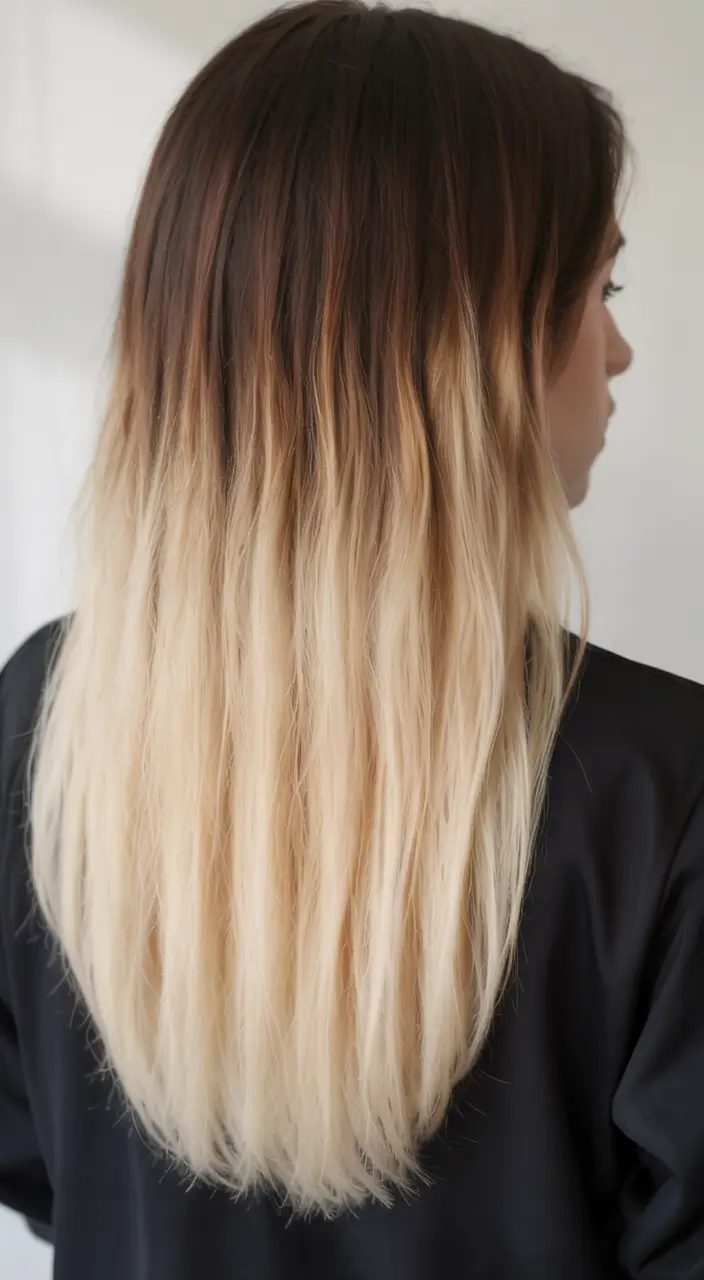 Summer Ombre Hair Color Ideas 2025: Trendy Shades+Soft Blonde Ombre for the Slow-Living Girl
