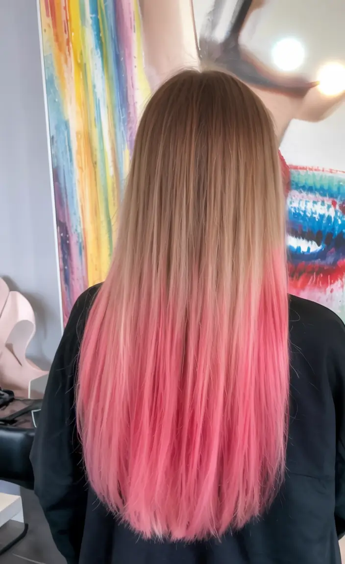 Summer Ombre Hair Color Ideas 2025: Trendy Shades+Cotton Candy Ends for the Free Spirit
