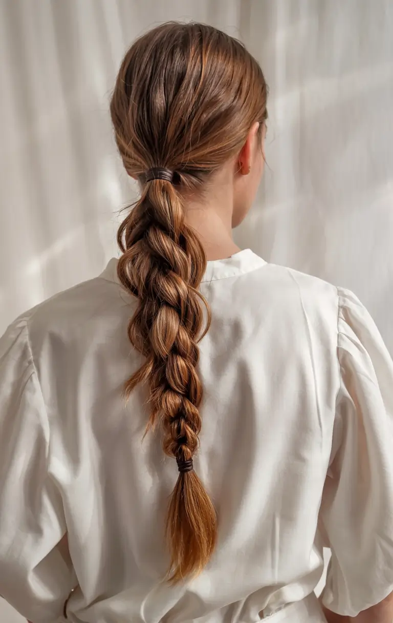 Vacation Hairstyles for Summer 2025: Chic Inspiration - Dimensional Rope Braids with Volume