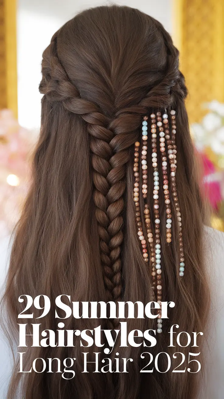Summer Hairstyles for Long Hair 2025: 15 Cute and Effortless Looks to Try This Season