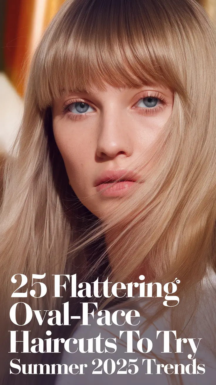 Flattering Oval-Face Haircuts to Try: Summer 2025 Trends for Every Hair Type
