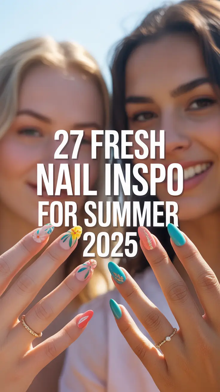 Fresh Nail Inspo for Summer 2025: Trendy Gel, Acrylic & Cute Short Looks for a Perfect Vacation