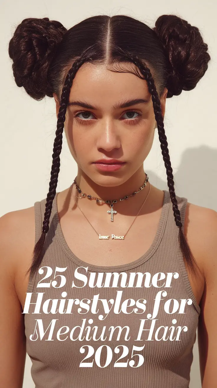 Summer Hairstyles for Medium Hair 2025: Trendy, Cute & Effortless Looks for Every Vibe