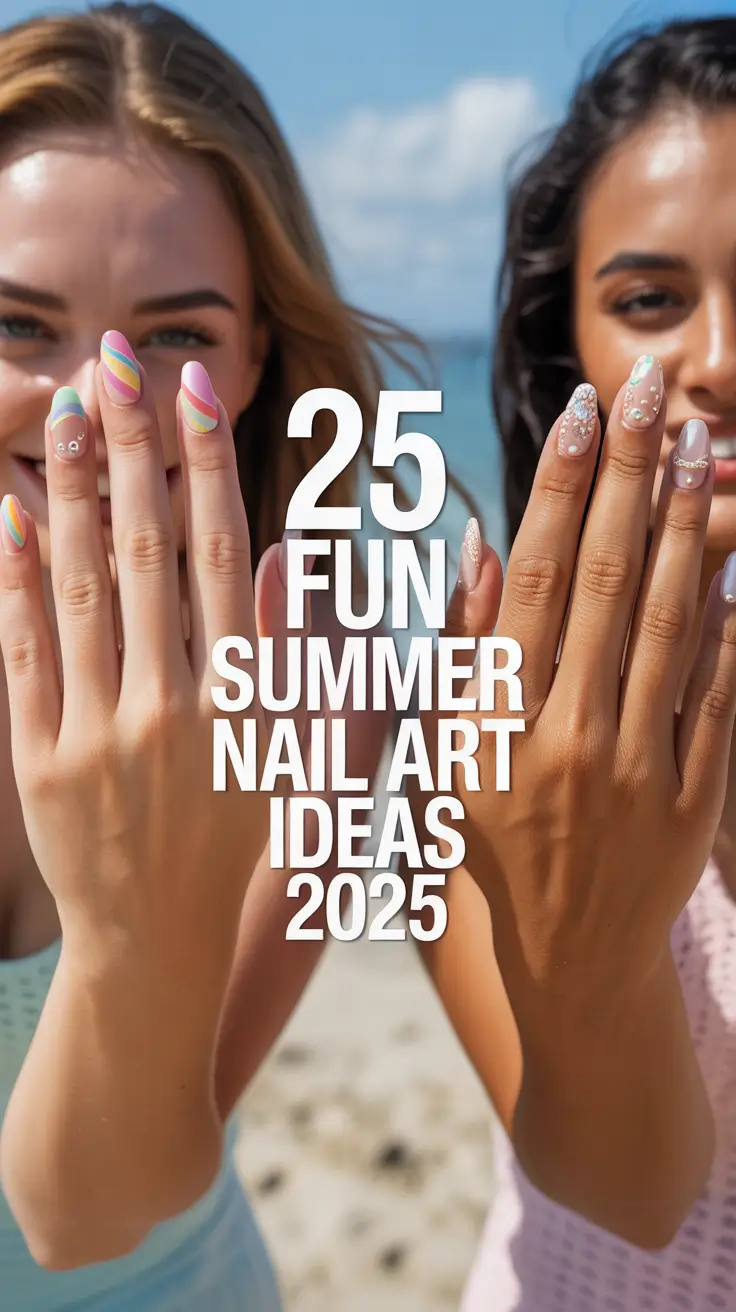 Fun Summer Nail Art Ideas 2025: Creative, Simple, and Trendy Designs for Every Occasion