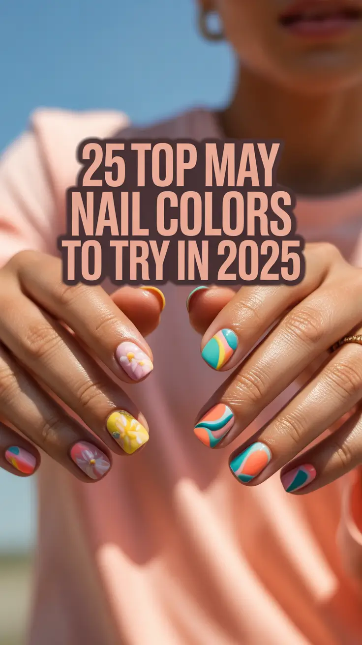 Top May Nail Colors to Try in 2025: Stunning Summer Trends You Need to See