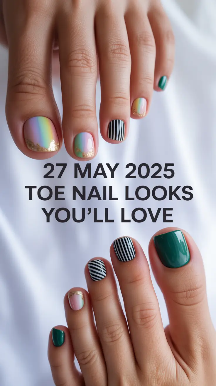 May 2025 Toe Nail Looks You’ll Love: Trending Spring Designs and Colors