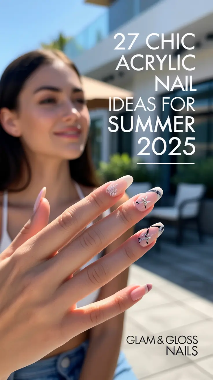 Chic Acrylic Nail Ideas for Summer 2025: Trendy Designs You Need to Try