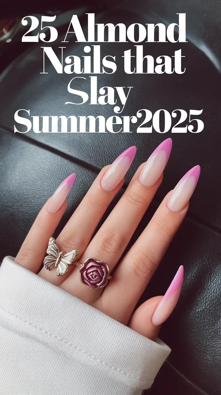 Almond Nails That Slay Summer 2025: Trendy and Stunning Ideas for Every Style