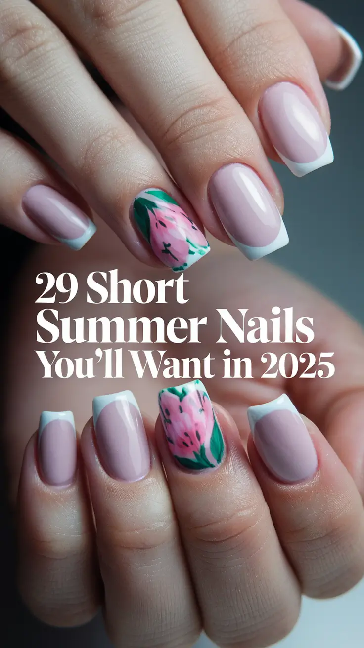 Short Summer Nails You’ll Want in 2025: Stunning Designs and Inspo Ideas