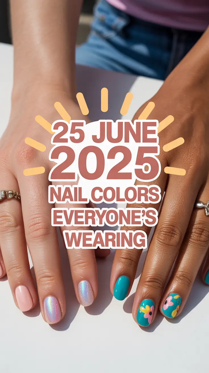June 2025 Nail Colors Everyone’s Wearing: Best Trending Designs and Ideas