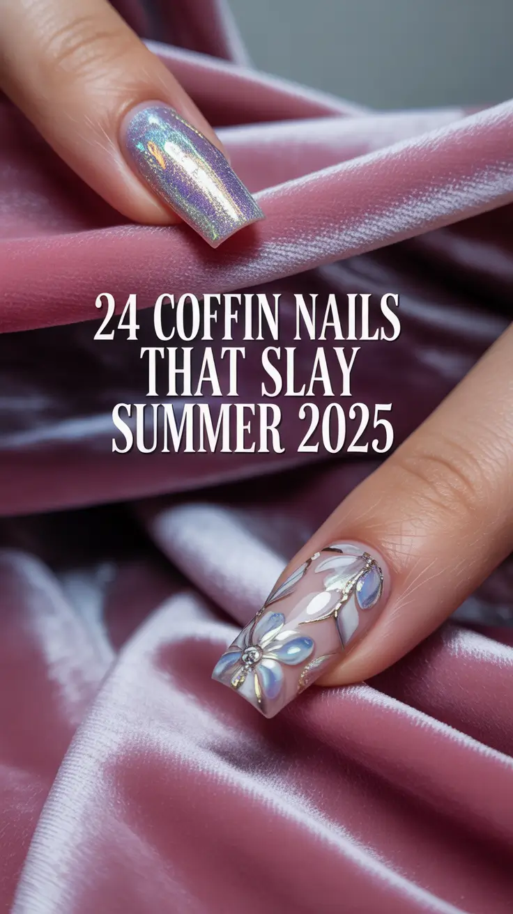 Coffin Nails That Slay Summer 2025: Stunning Design Ideas You’ll Want ASAP