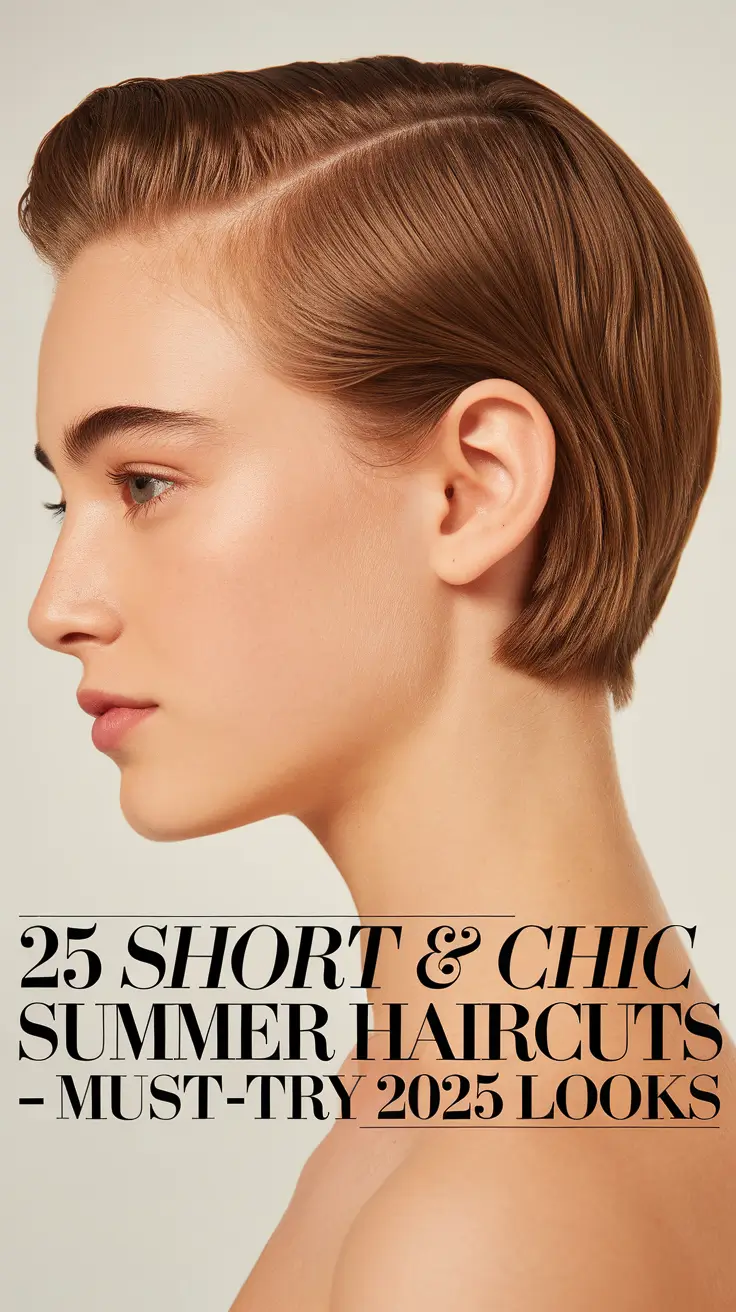 Short & Chic Summer Haircuts – Must-Try 2025 Looks for Every Stylish Woman