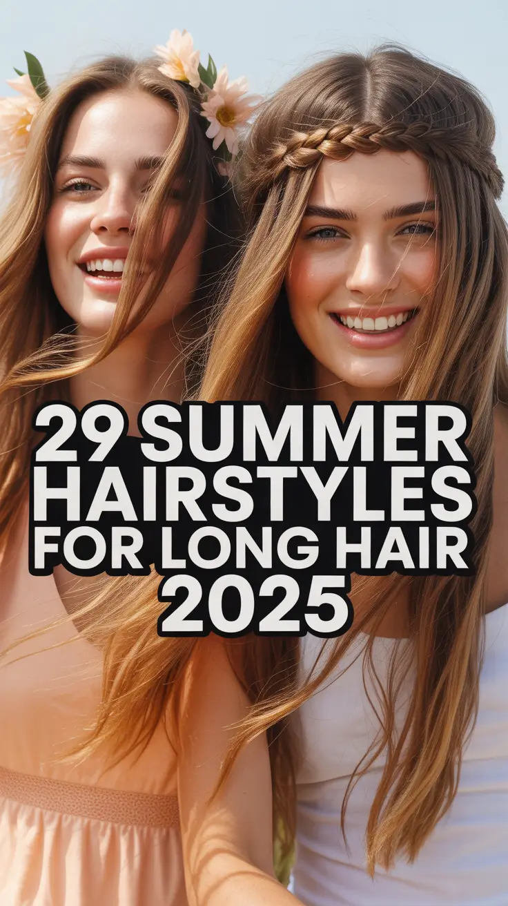 Summer Hairstyles for Long Hair 2025: 15 Cute and Effortless Looks to Try This Season