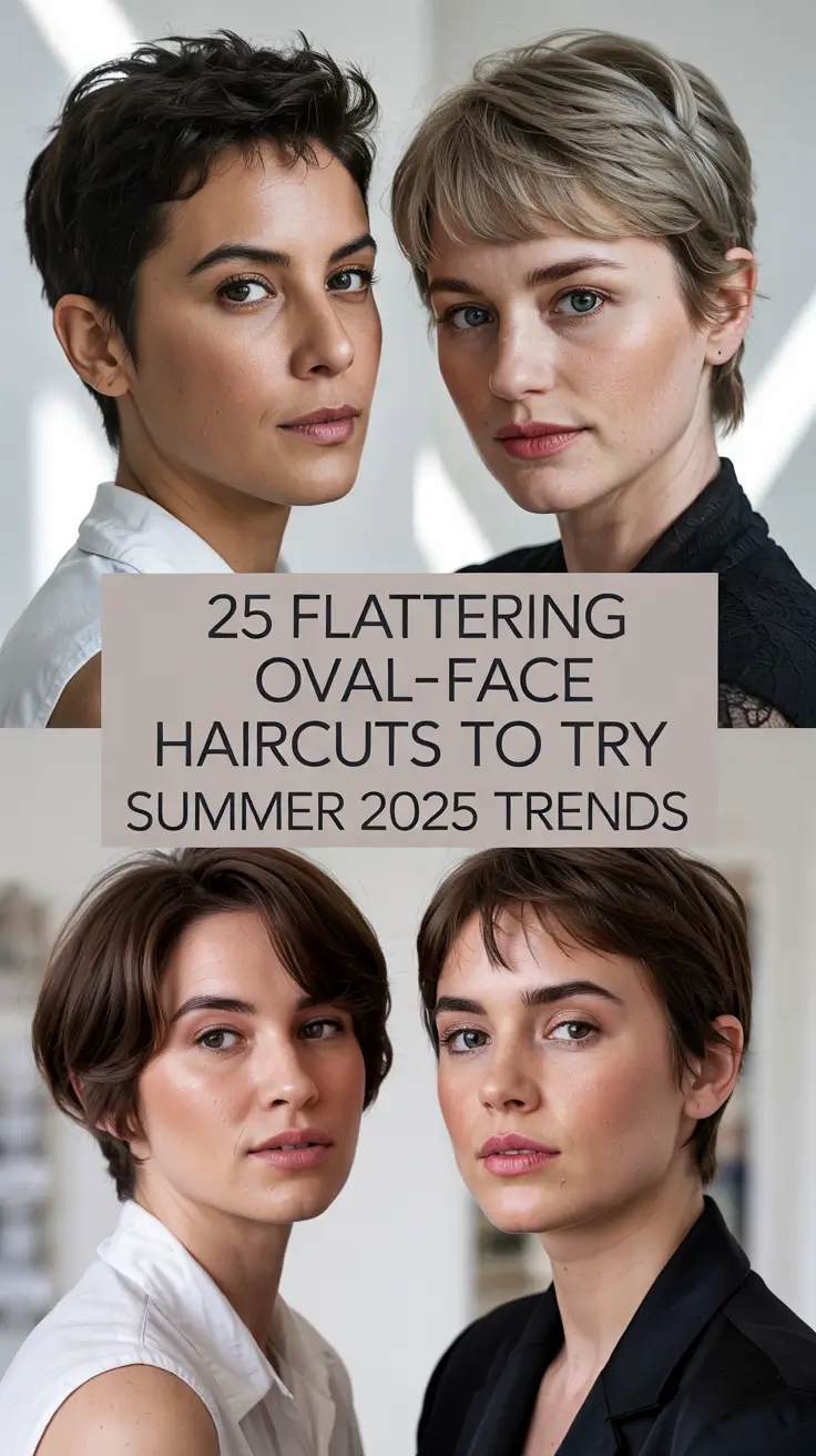 Flattering Oval-Face Haircuts to Try: Summer 2025 Trends for Every Hair Type