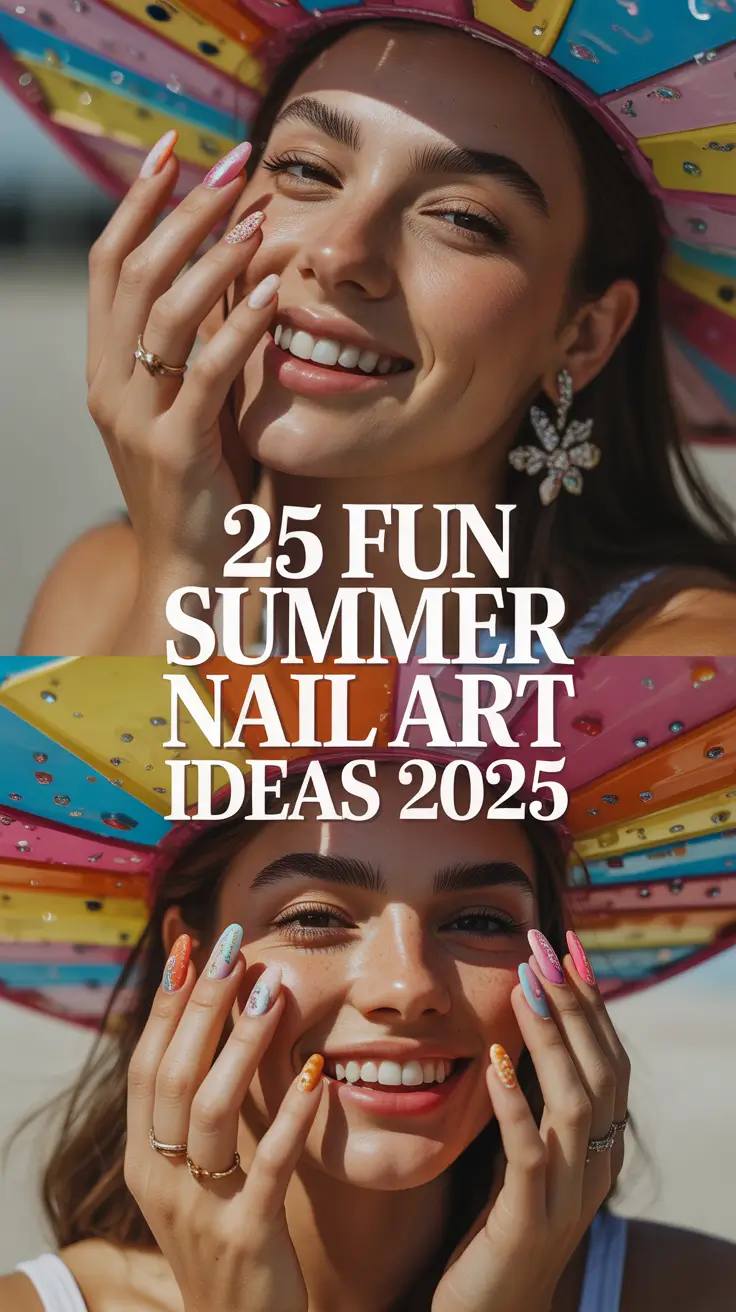 Fun Summer Nail Art Ideas 2025: Creative, Simple, and Trendy Designs for Every Occasion
