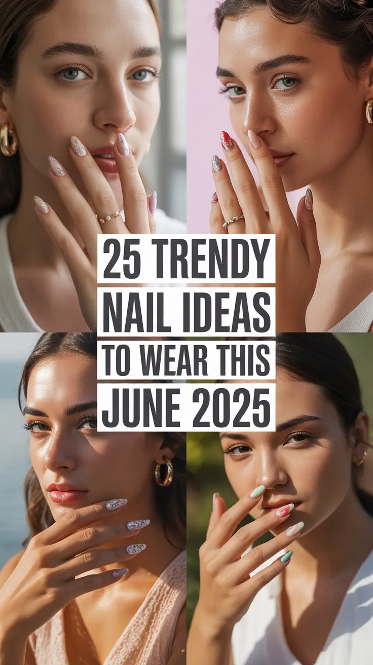 Trendy Nail Ideas to Wear This June 2025: Stunning Styles for a Fresh Summer Look