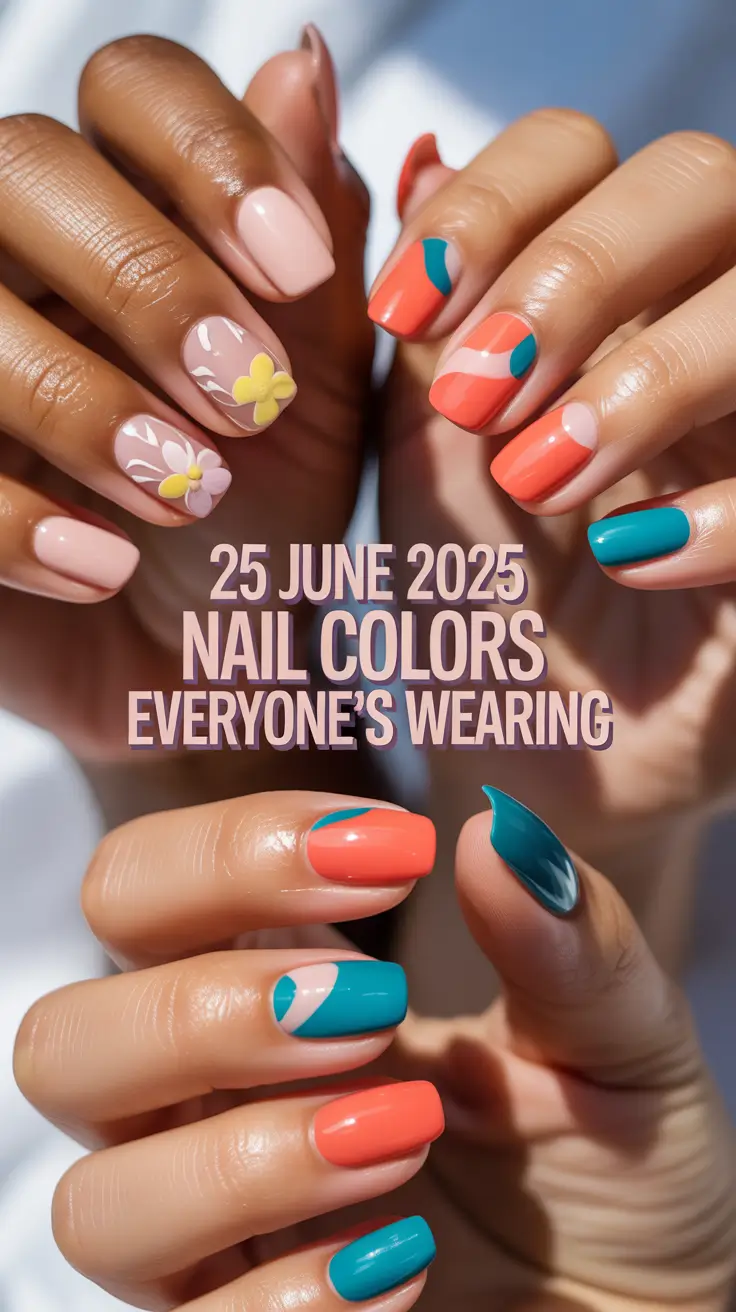 June 2025 Nail Colors Everyone’s Wearing: Best Trending Designs and Ideas