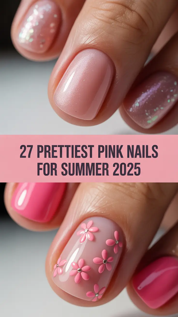 Prettiest Pink Nails for Summer 2025: Bright Ideas for Every Vibe