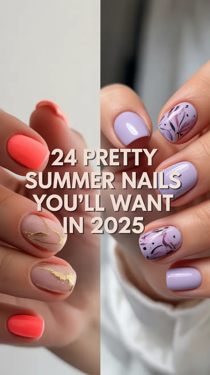 Pretty Summer Nails You’ll Want in 2025: Fresh Designs, Colors & Inspo for Every Vibe