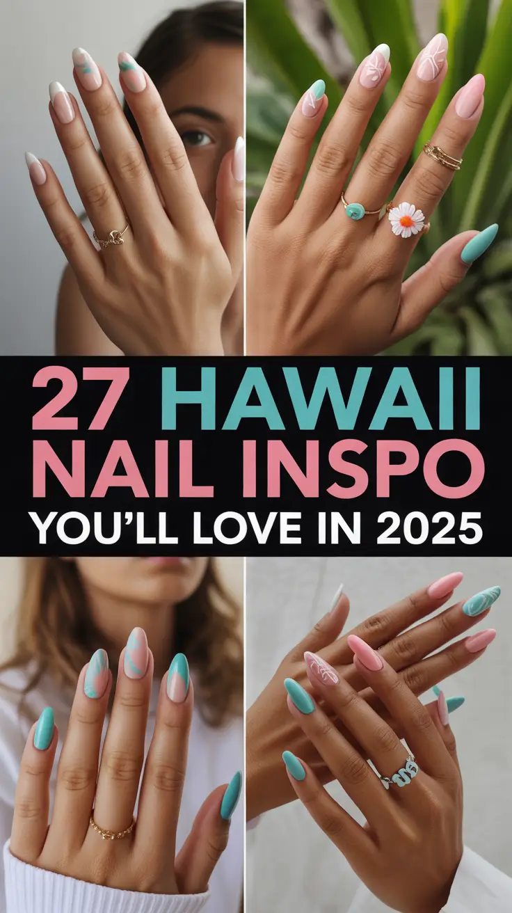 Hawaii Nail Inspo You’ll Love in 2025: Bright & Simple Summer Designs to Try Now