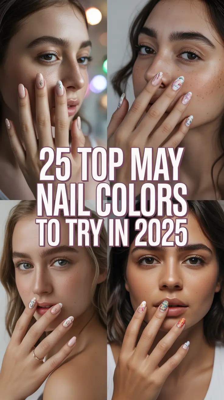 Top May Nail Colors to Try in 2025: Stunning Summer Trends You Need to See