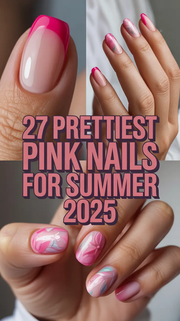 Prettiest Pink Nails for Summer 2025: Bright Ideas for Every Vibe