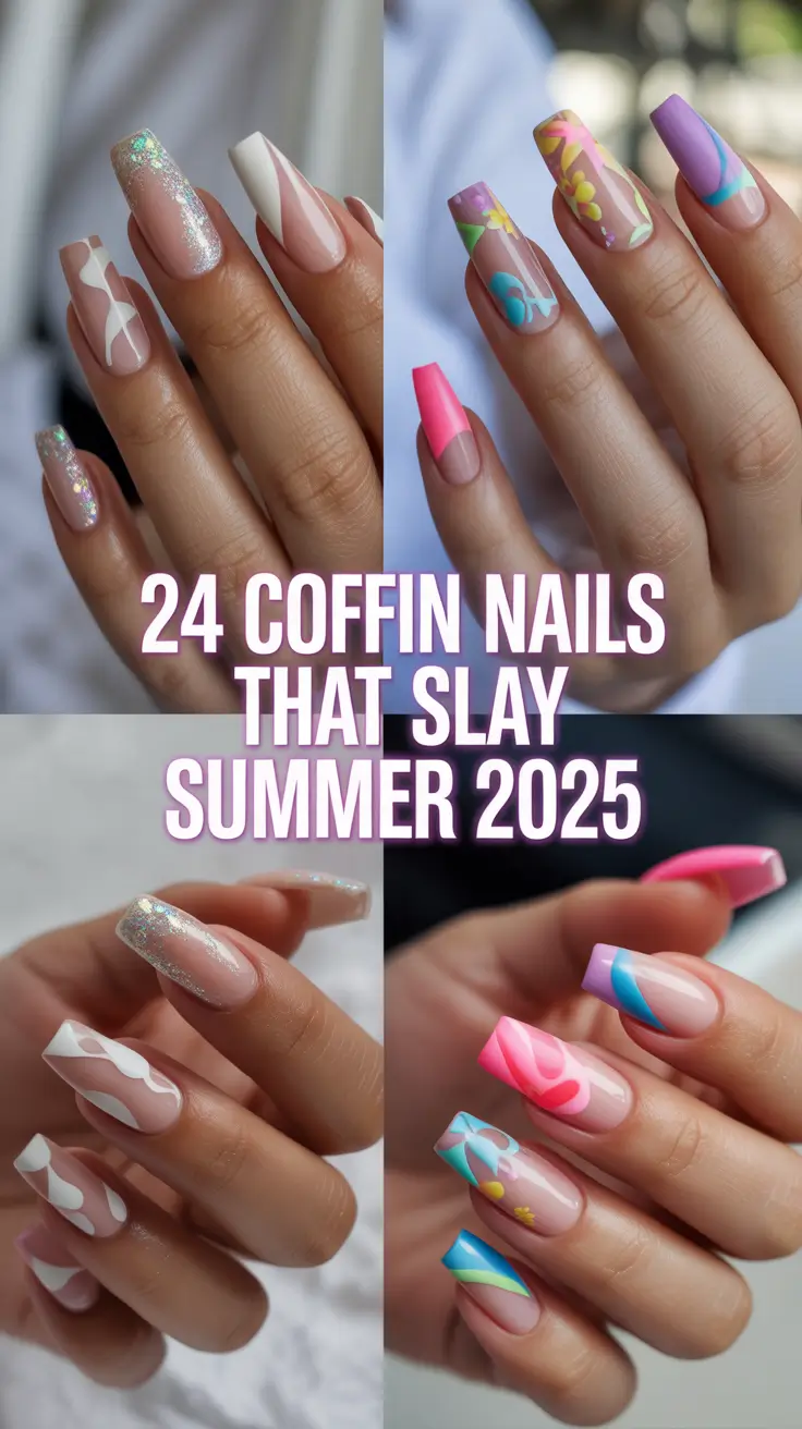 Coffin Nails That Slay Summer 2025: Stunning Design Ideas You’ll Want ASAP