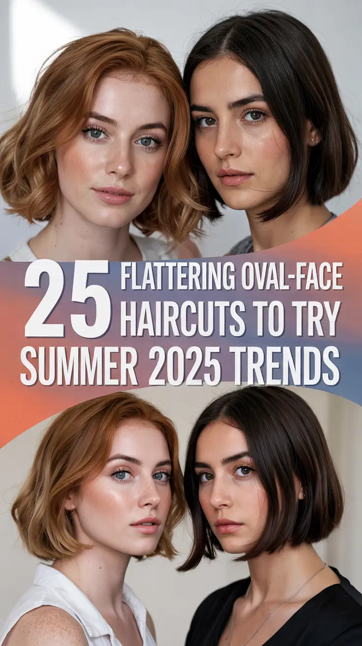 Flattering Oval-Face Haircuts to Try: Summer 2025 Trends for Every Hair Type