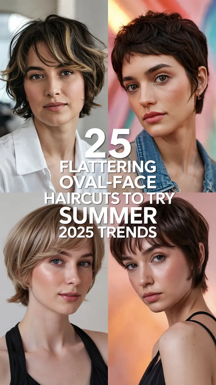 Flattering Oval-Face Haircuts to Try: Summer 2025 Trends for Every Hair Type
