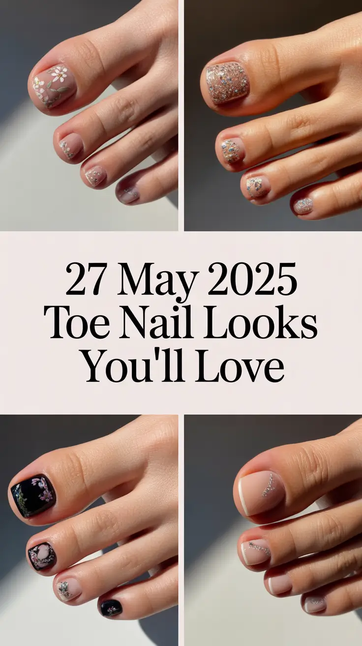 May 2025 Toe Nail Looks You’ll Love: Trending Spring Designs and Colors